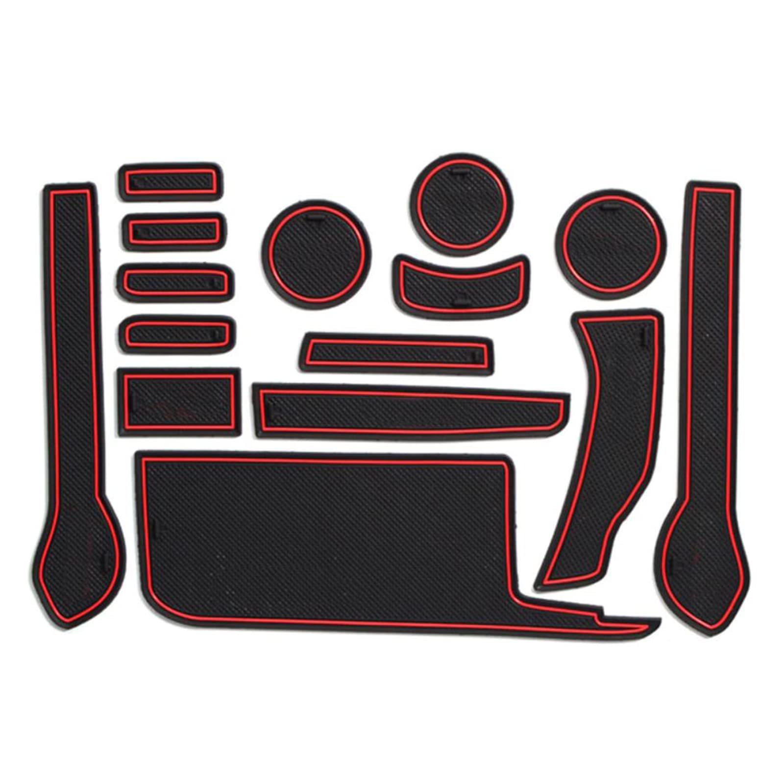 

Toyota Aqua NHP10 Эксклюзивный коврик-карман Коврик Первое поколение HP10H Индивидуальный интерьер Резиновый коврик Защита места для хранения 15 штук Нескользящий 2011-2021