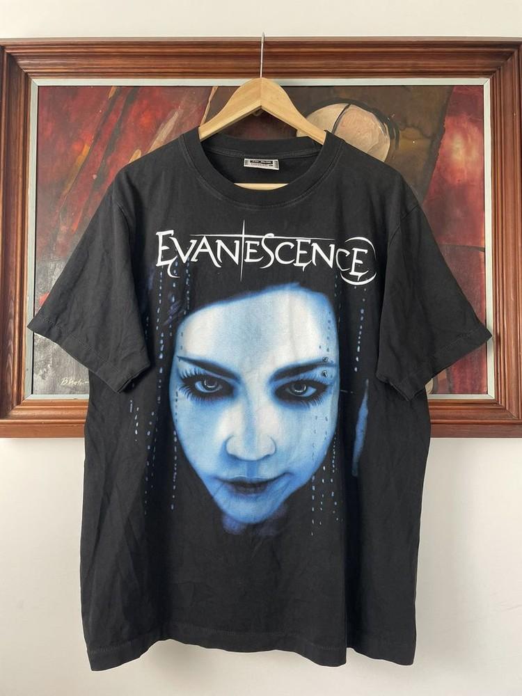 Evanescence #039;Fallen#039; Vintage Band Rock Unisex Tshirt All Size S5XL Unisex T-Shirt S