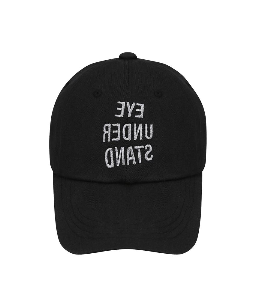 Aieondeoseutaendeu Reverse Logo Ball Cap (Black)