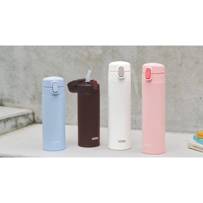Thermos Straw Bottle 450ml White FJM-450 WH