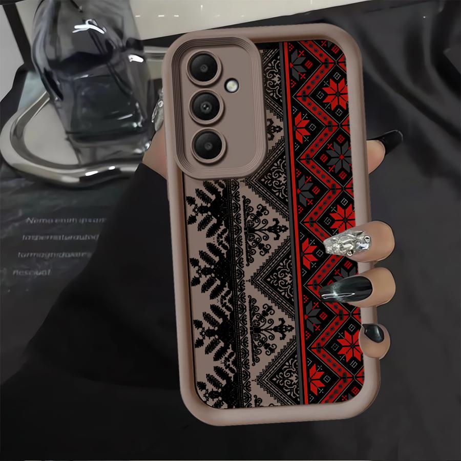 Case for Samsung Galaxy A56 A54 A24 A36 A21s A55 A35 A52 A25 A26 A22 A73 A32 Phone Cover Mandala Painting