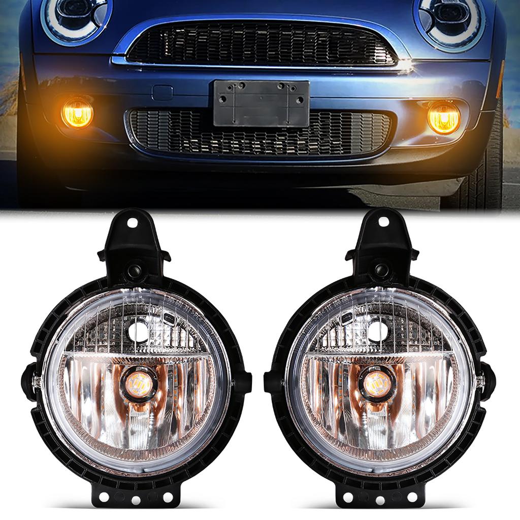 Front Bumper Fog Light For BMW Mini Cooper R55 R56 R57 R58 R59 2006-2014 Fog Lamp Driving Headlight Car Accessories 63172751295