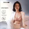 Yves Little Dolphin Lace Gathering Breathable Bra with Light, Soft Thin Straps