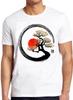 Enso Kreis Bonsai Baum Cool Vintage Japanische Kult Musik Film Geschenk T-Shirt M803