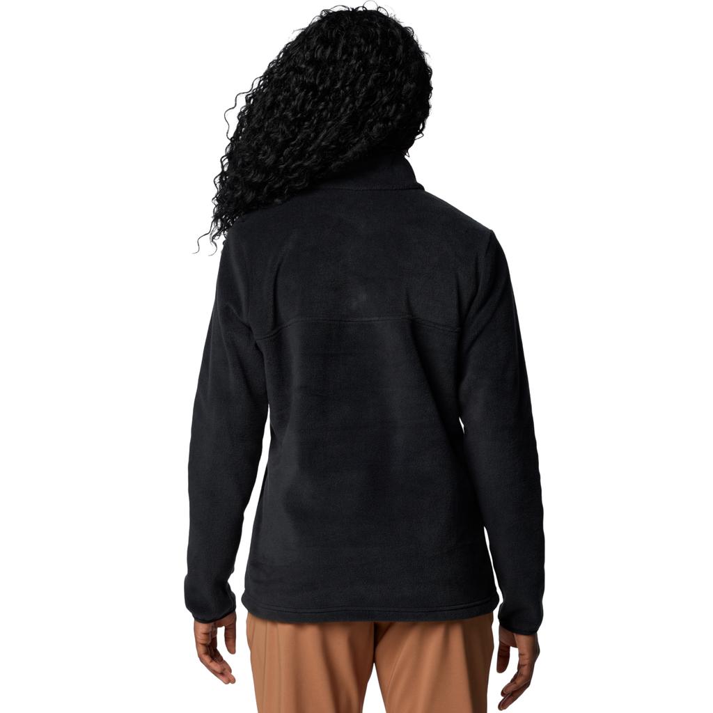 Columbia Benton Springs 1/2 Snap Pull Over II, Womens Black Fleece