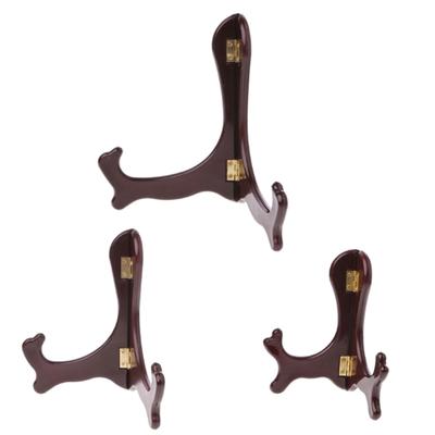 Plate Stands for Display Tea Cake Porcelain Picture Frame Book Plate Easels Stand