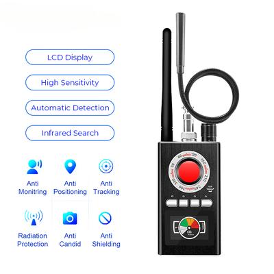 K88 Hidden Devices Detector LED Display Anti Candid Camera Detector Hunter GPS Bug Mini Camera RF  Signal Scanner Camera Finder
