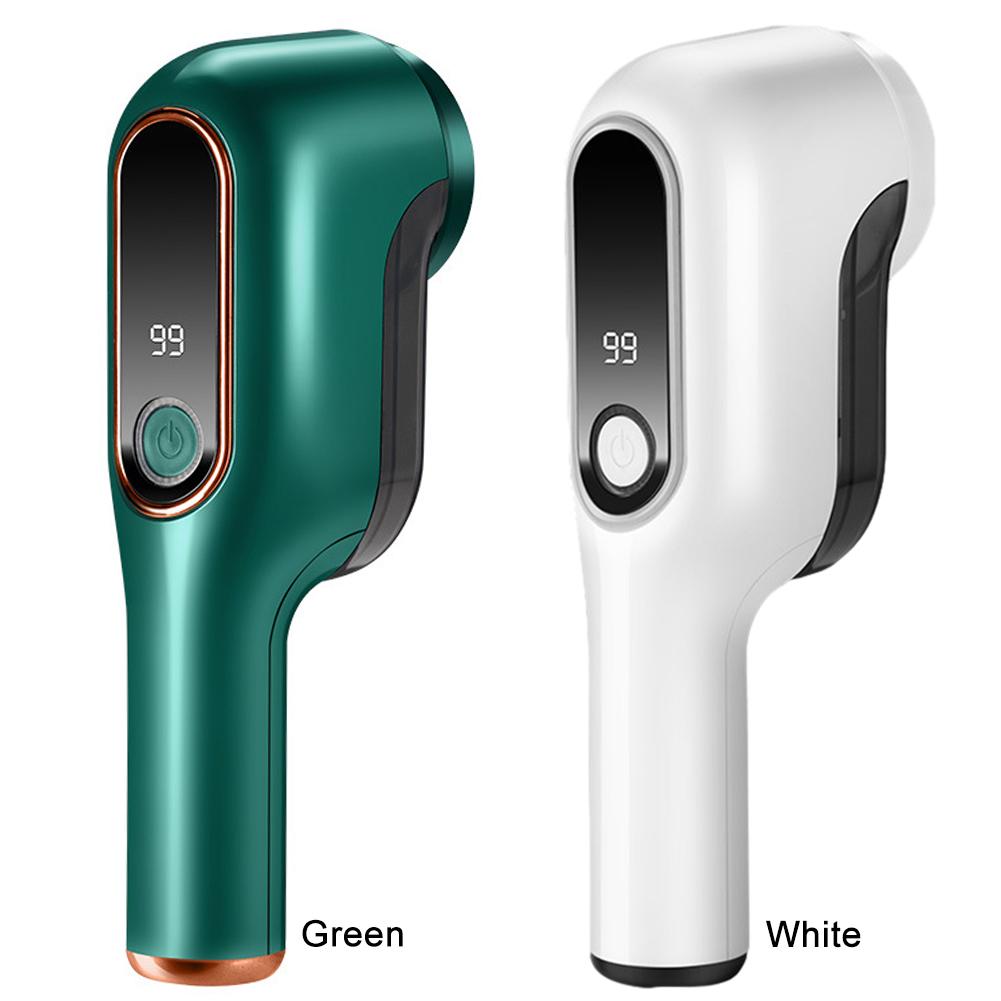 Electric Lint Remover with 6-Leaf Blades USB Rechargeable Fabric Shaver Digital Power Display Portable for Clothes Furniture