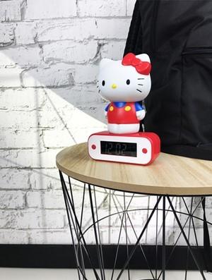 Budzik z lampką LED z motywem Hello Kitty, TEKNOFUN