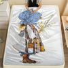 1 Stück Sarah Kay Motiv Flanelldecke, Hohe Qualität, Bequem für Alle Jahreszeiten, Heimdekoration, Wärme und Komfort, Perfekt für Weihnachtsgeschenke142