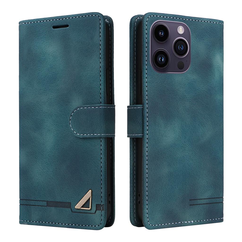 Luxury Wallet Flip Lærveske med kortsporstativ for iPhone 15 14 13 12 11 Pro Max 15 14 Plus /Samsung S23 S22 S21 S20 Ultra Plus A14 A54 A13 A53