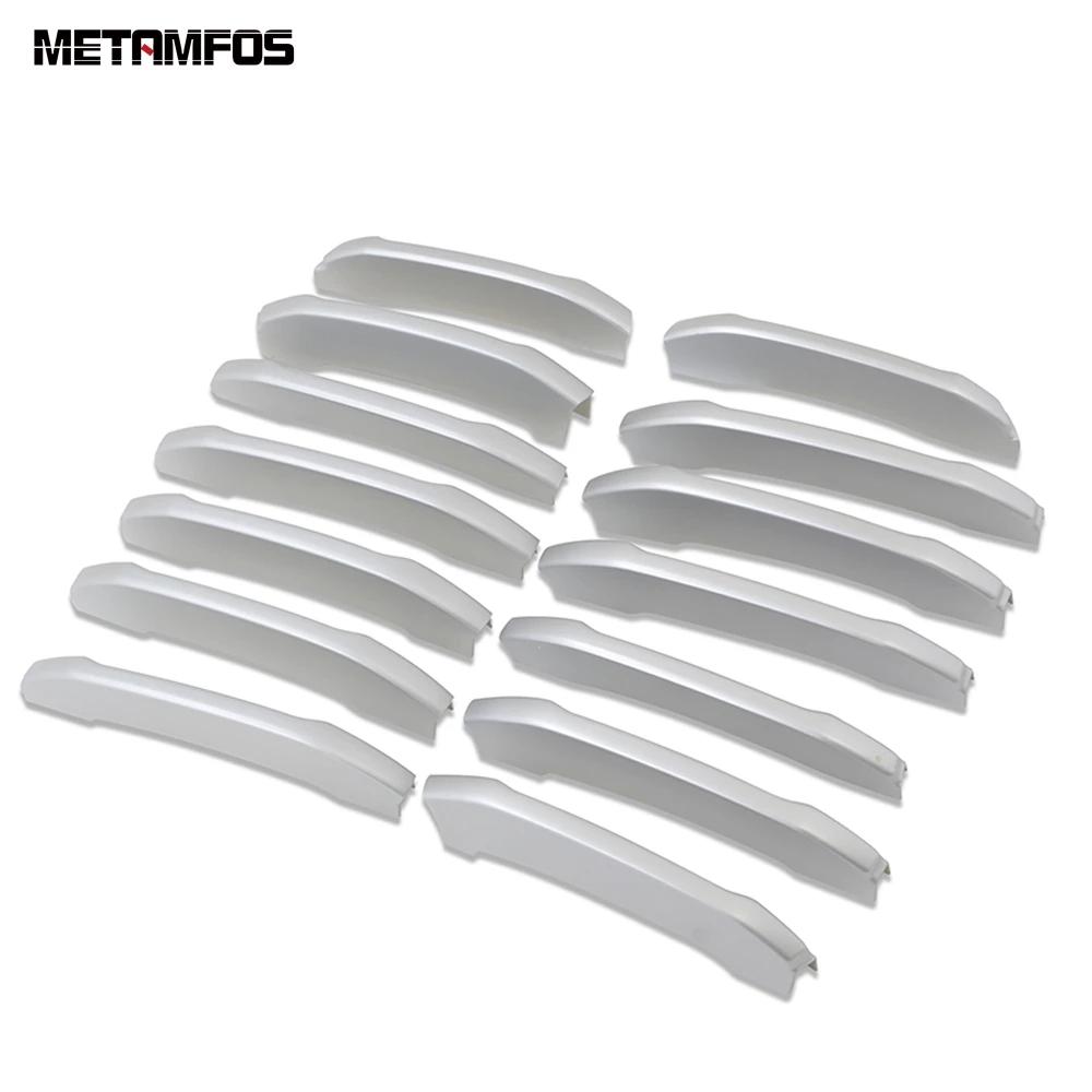 For BMW X3 2018    Matte Front Bumper Mesh ert Grille Racing Grill Molding Trim Exterior Accessories Car Styling