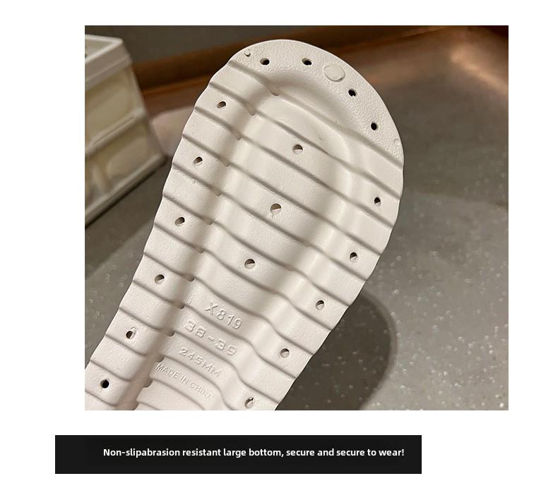 Damen EVA Flip-Flops mit dicker Sohle: Größenerhöhend, Weich, Outdoor- & Strandbekleidung