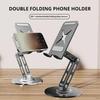 360 Degrees Rotatable Phone Stand Foldable Desktop Holder for Phone Multi-angle Phone Holder with Non-Slip Base
