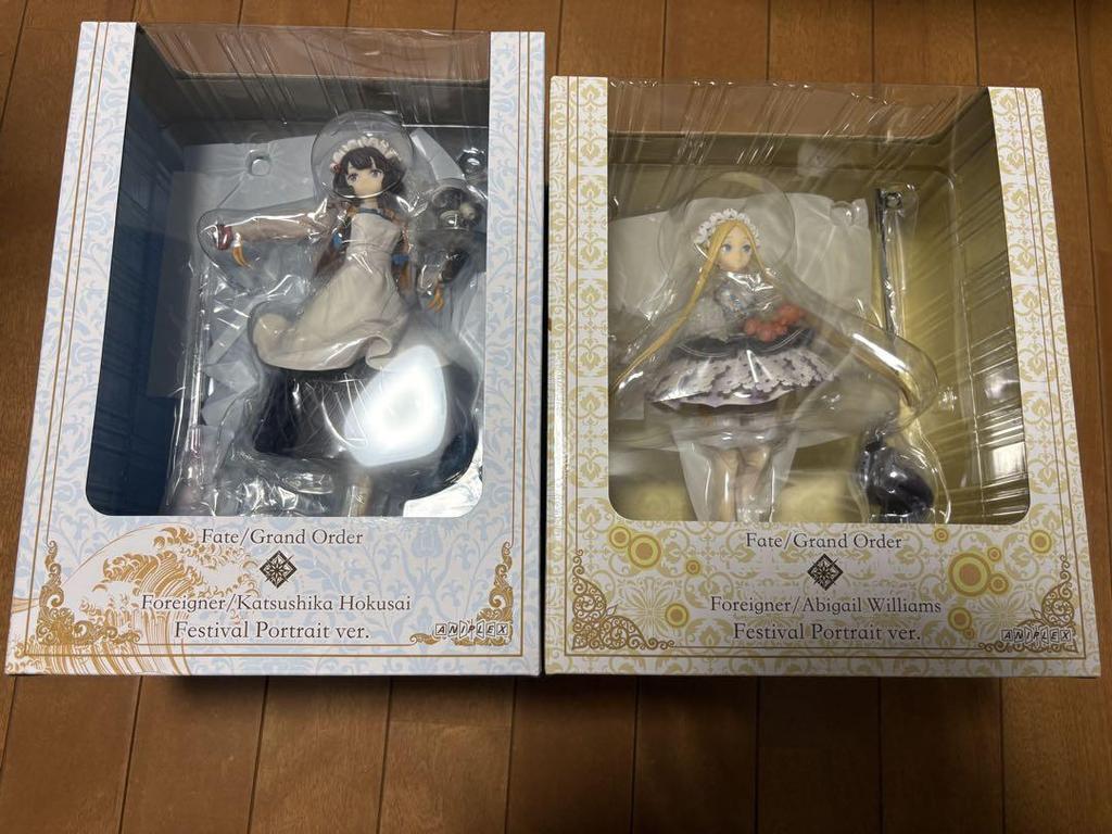 [USED] fgo/Abigail Williams/Katsushika Hokusai/Heroic Spirit Festival Ver. 1/7 Figure
