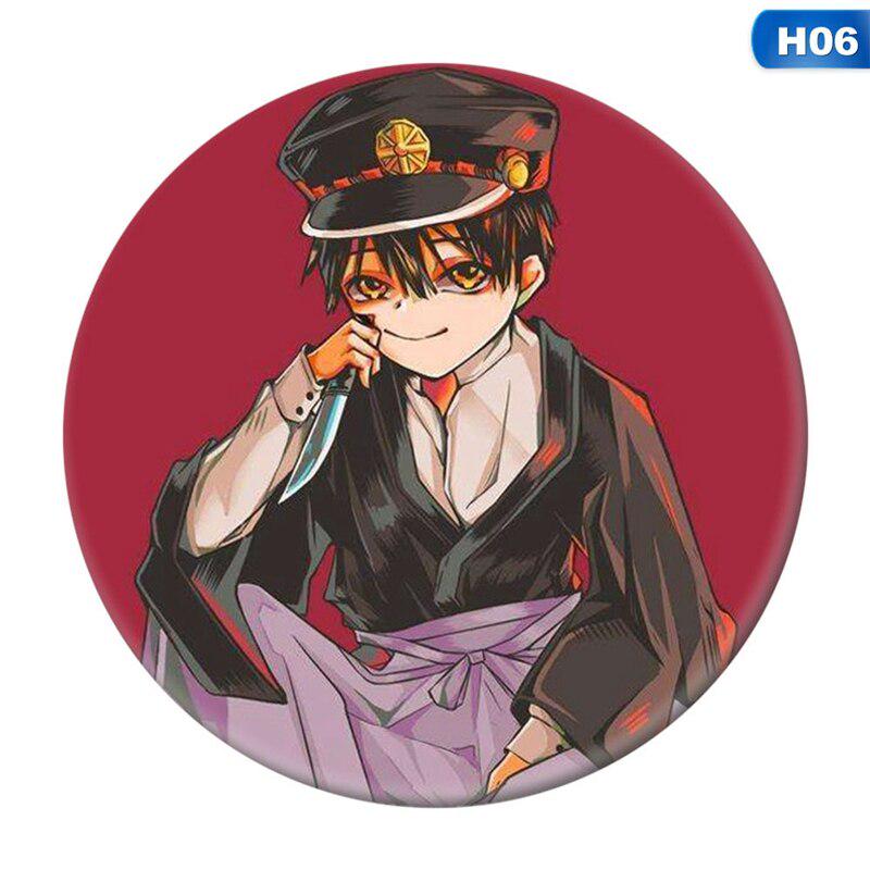Badges Anime Hanako Kun Métal 4 Badge Toilet Bounds Hanako Kun Figurine Broche 58MM Anime Deguisement Toilette Badges Anime Hanako Kun Métal 4 Badge Toilet Bounds Hanako Kun Figurine Broche 58MM Anime Deguisement Toilette
