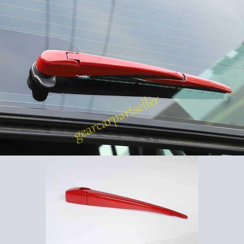 For Jeep Wrangler JL 18-2024 Fiery Red Tail Rear Window Wipers Cover Trim 4PCS