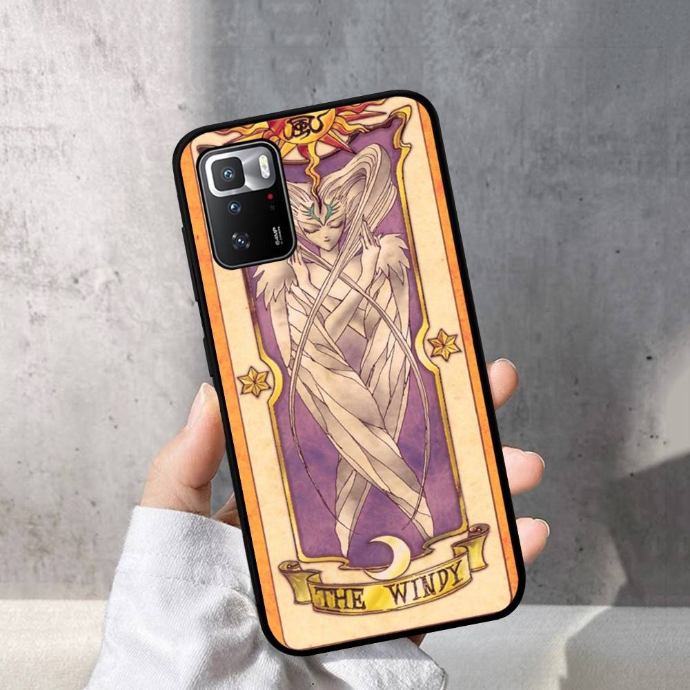 Cardcaptor Sakuras Anime Phone Case For Redmi Note 4 X 5 A 6 7 8 T 9 9S 10 11 11S 11Epro Poco M3 Pro