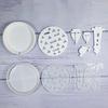 3PCS Baking Molds Nautically Decors Lighthouse Anchors Ship Wheel Crafting Supplies Silicone Texture for Various Occasion
