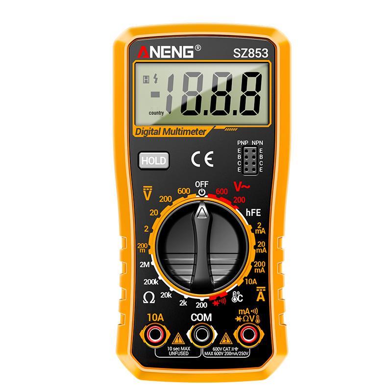 High-Precision Digital Multimeter for Electricians: Multi-Function, Portable, Data Hold Feature