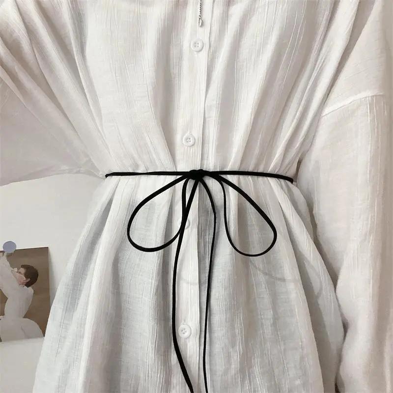 Modern Knotted French Rope Waist Belt Collection For Women Chic Accessory For Any Wardrobe