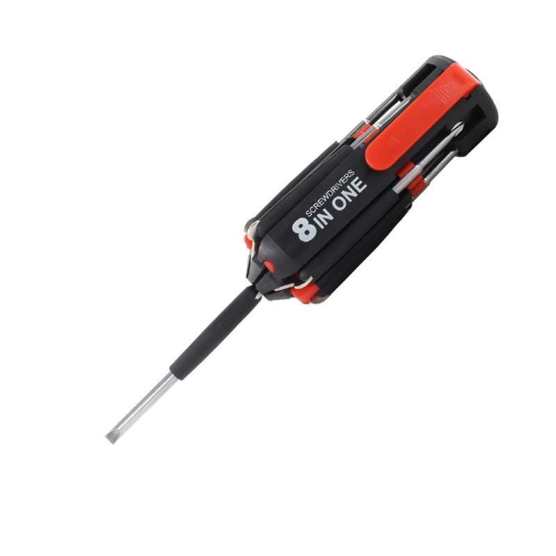 ABGR-Multifunction Screwdriver Repair Screwdriver With Light Portable Household Screwdriver