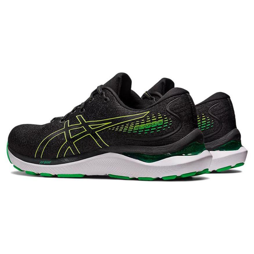Asics Gel Cumulus 24 Black Lime Zest Men Sneakers 1011B366-012