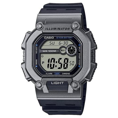 

Casio CASIO Digital Wristwatch Standard W-737H-1A2V Men s Gray Metallic Overseas Model