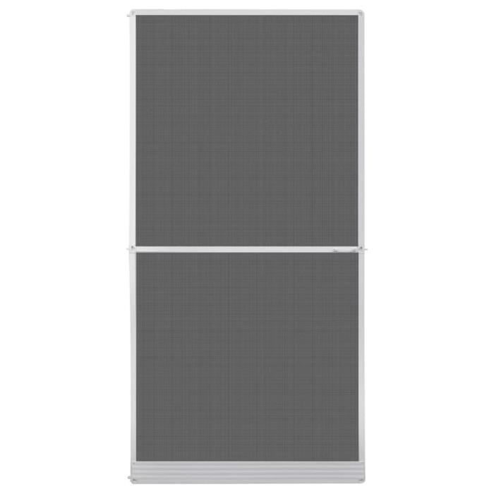 VidaXL White Hinged Mosquito Net for Doors 120 X 240 Cm