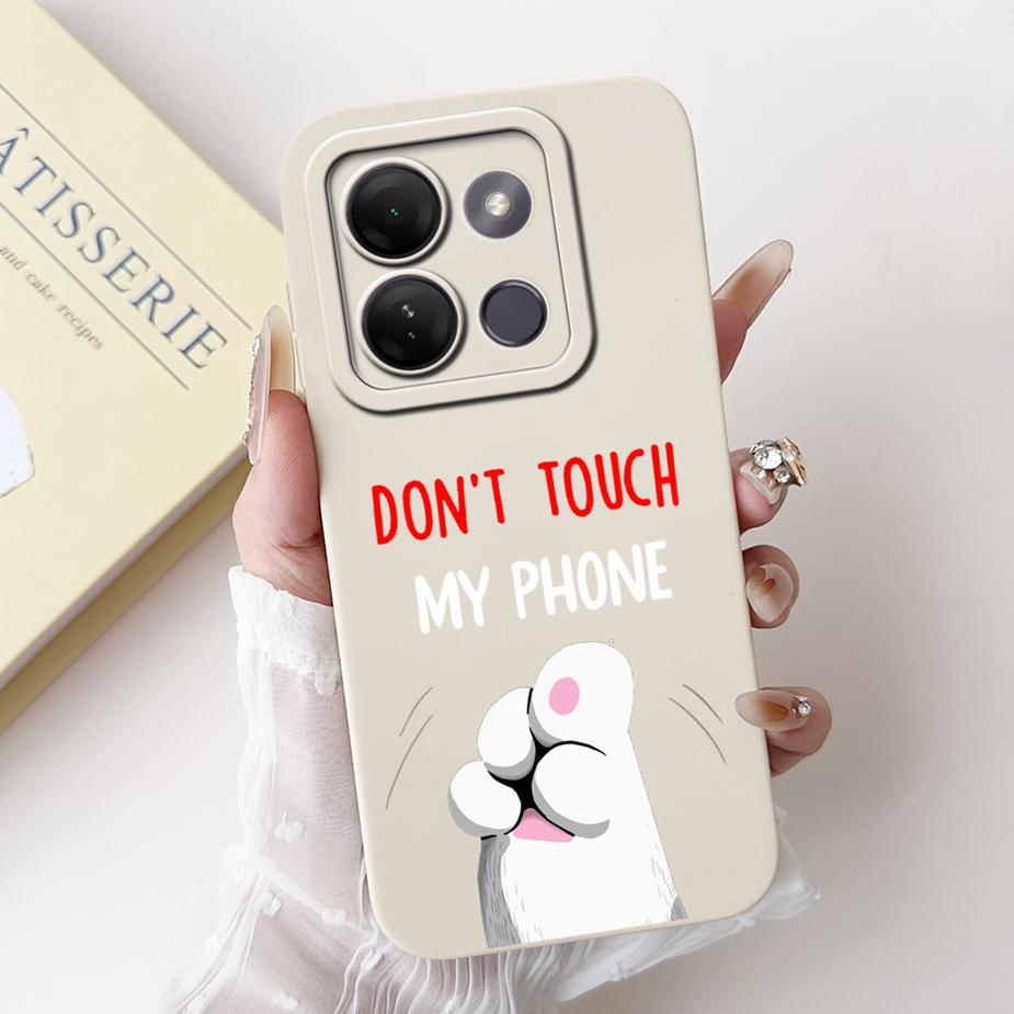 For Infinix Smart 7 HD Case X6516 Cute Funny Cartoon Cover Shockproof Phone Case For Infinix Smart 7 Plus Smart7 X6515 Soft Bags