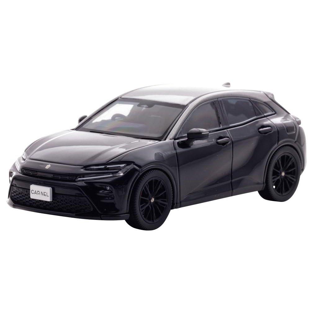Hiko Seven CARNEL 1/43 Toyota Crown Sport RS THE 70th AZSH37 2025 Black/Precious Metal Diecast Model Car CN432502