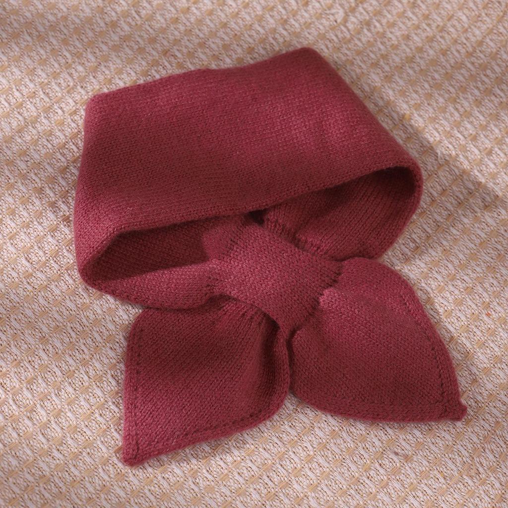 Dětská jednobarevná kašmírová šála - Hřejivá, roztomilá, 10x60CM