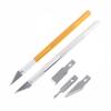 Glue Stripping Instruments and Flat Blade Scalpel; Repairing & Film Fitting Hand Knife; 5, 11, 17# BSD Engraving Blade