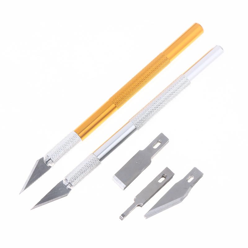 Glue Stripping Instruments and Flat Blade Scalpel; Repairing & Film Fitting Hand Knife; 5, 11, 17# BSD Engraving Blade
