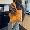 2026 Artistic Youth Canvas Shoulder Tote: Large Capacity, Versatile, Casual Bag for Students and Women