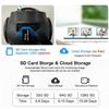 4G/WIFI Solar-powered Security Camera, Triple Lens, Triple Screen, Full-color Night Vision, Motion Detection, Wireless Monitoring