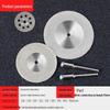 Diamond Blade for Jade, Ceramic, and Glass Cutting - Toothless Saw for Grout Cleaning and Gap Filling with Electric Grinder