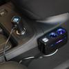Vehicle Charging Station Double USB Port, 80W Power  Splitter with Voltages Detection for Trucks, and SUVs