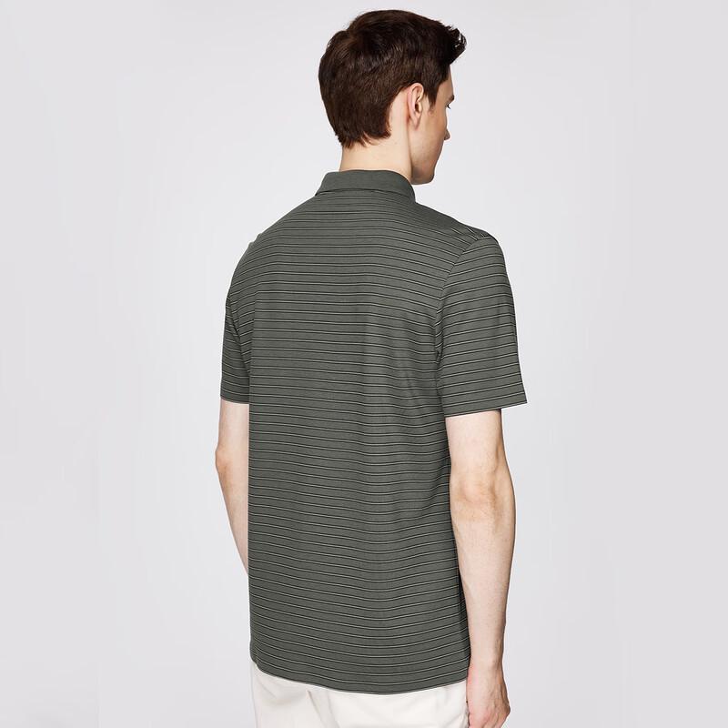 Shanshan Men's Silk Cashmere Blend Lightweight POLO T-Shirt