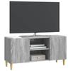 TV Stand Grey Sonoma 102 x 34.5 x 50 cm Particleboard