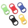 Portable Bottle Opener with Pressure Relief Function for Opening Cans. Dual-head Beer Opener with Rotatable Fingertip Design.