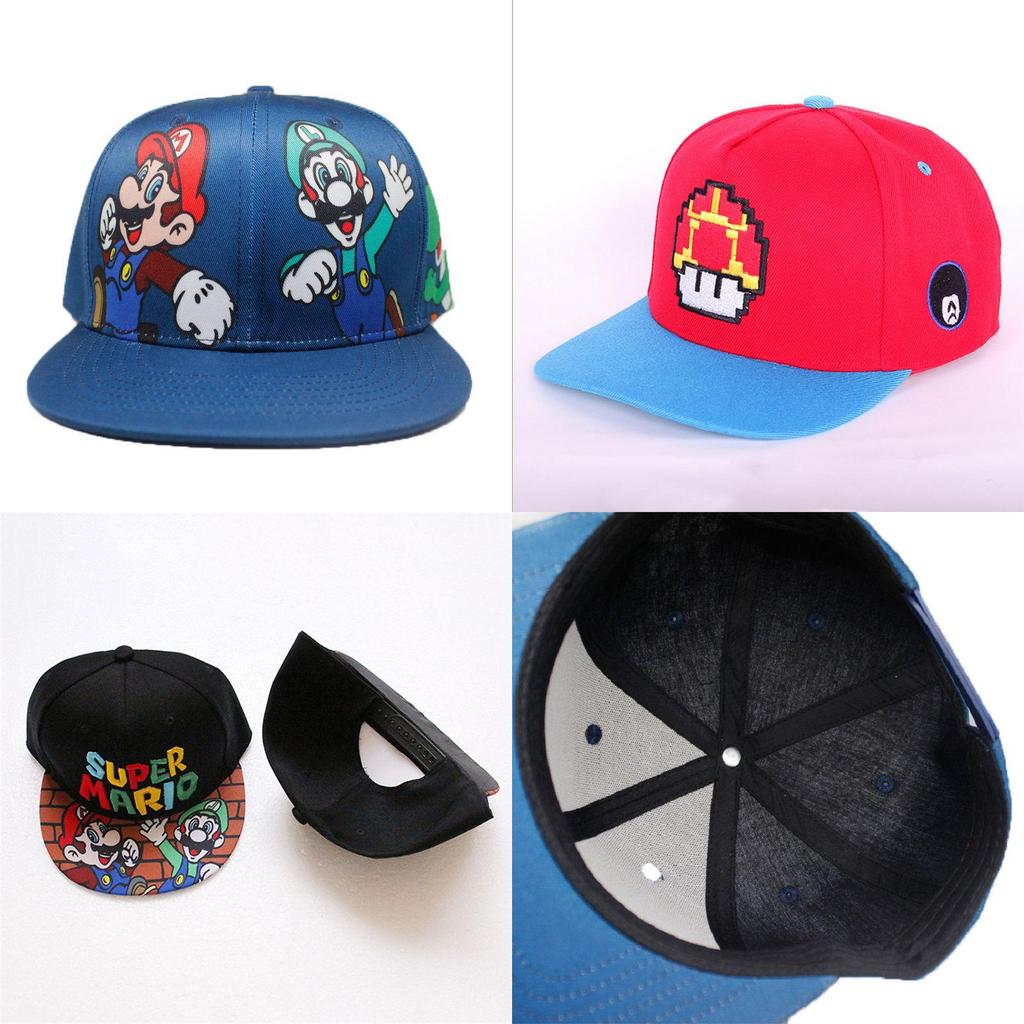 Stylish Super Mario Luigi Baseball Trucker Hat Cap With Adjustable Fit For All