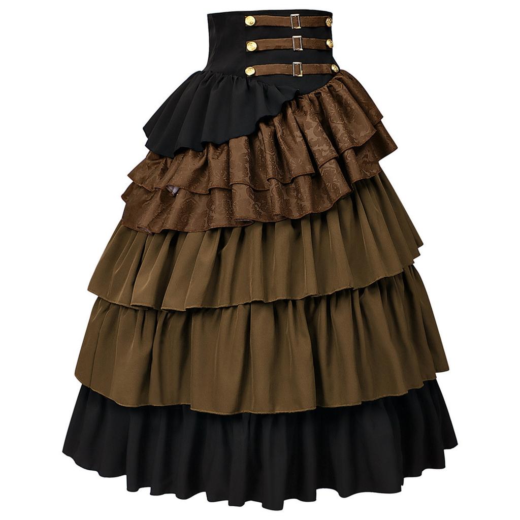 Women's Costume Dress with High Waist for Halloween