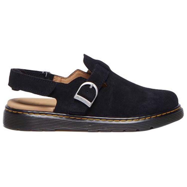 Dr. Martens Jorgie Y Kids Lightweight Comfortable Commuting Simple Retro Casual Shoes Women Shoes Black 40470001