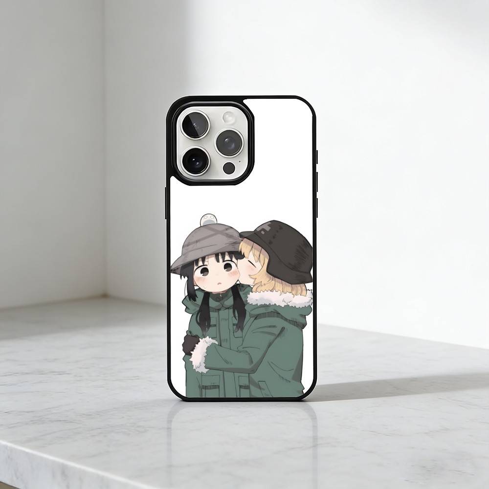 GLT Anime Chito x Y-Yuri Phone Case For iPhone17,16,15,14,13 Plus,Pro Max Magnetic For Magsafe Wireless Charging