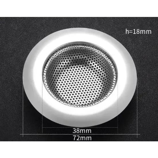 

Фильтр для слива раковины из нержавеющей стали для кухни - фильтр против засорения, контроль запаха и защита посуды 2PCS