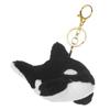 Hohopeti 2-Piece Killer Whale Keychain Plush Charm, Backpack Keychain for Wallet, Bag, or Key Decoration, Animal Purse, Shark, Whale Keychain, Whale