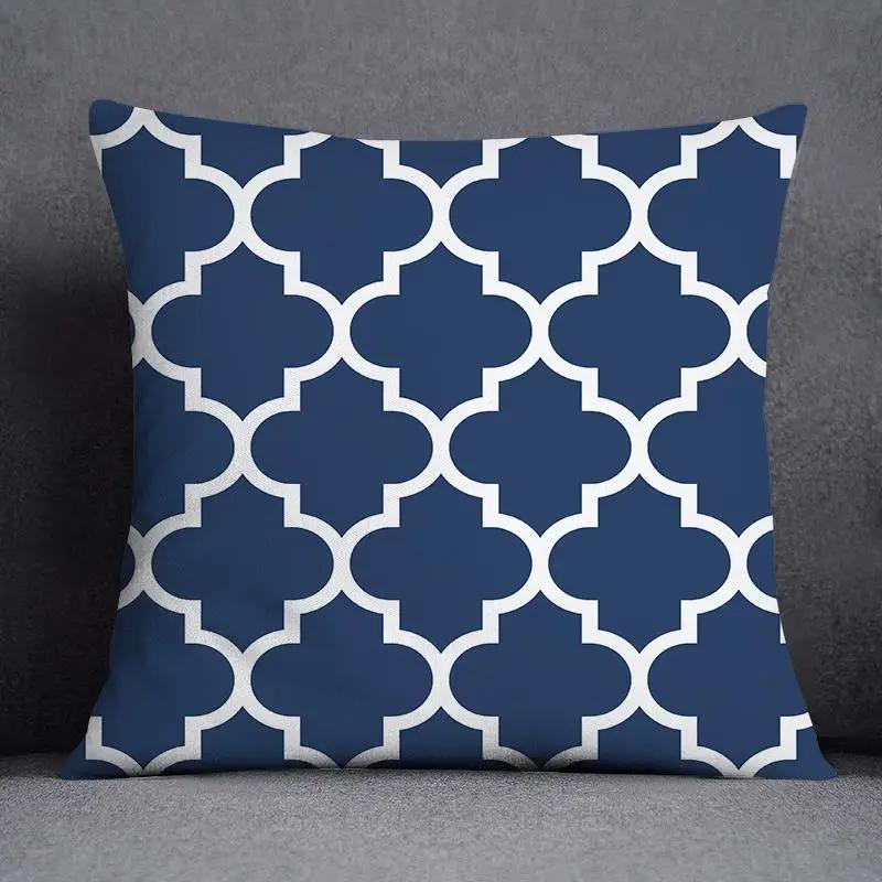 Retro Butterfly Home Decoration Pillowcase Square Office Cushion Cover