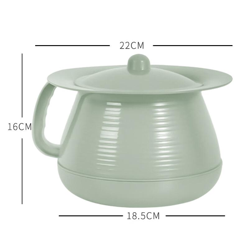 Portable Plastic Urinal Bedpan with Lid