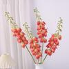 Bell Shaped Artificial Yucca Stem Plastic Realistic Touch Yucca Flower Branch Tall Stem Silk-like Bell Orchid Stem